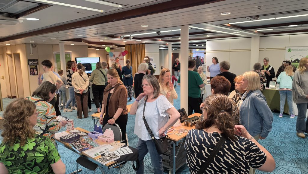 Dövas kulturdagar i Finland samlade över 700 deltagare. Foto: Elin Westerlund