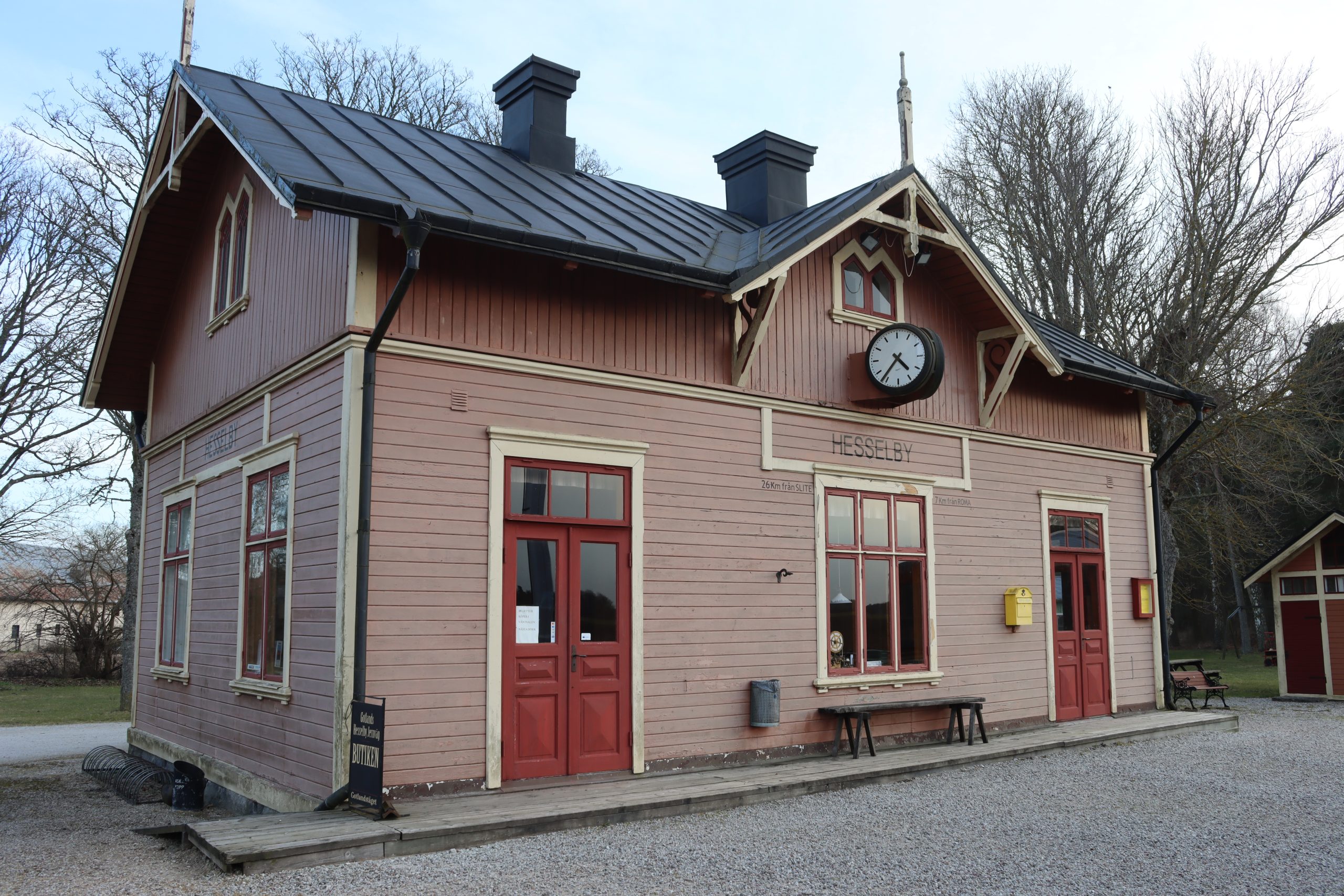 Museijärnvägen i Dalhem är ett populärt besöksmål under somrarna. Foto: Elin Westerlund