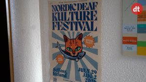 Dövas nordiska kulturfestival på Island 2026. Foto: Antonia Rodrigues Da Silva