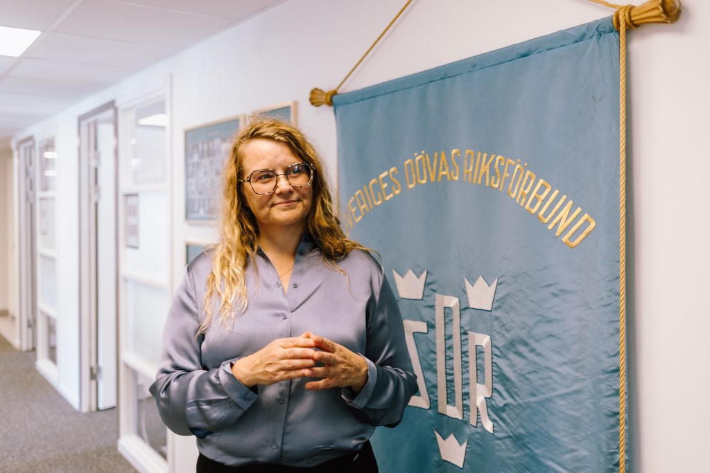 Hedvig Ledung, SDR:s ordförande